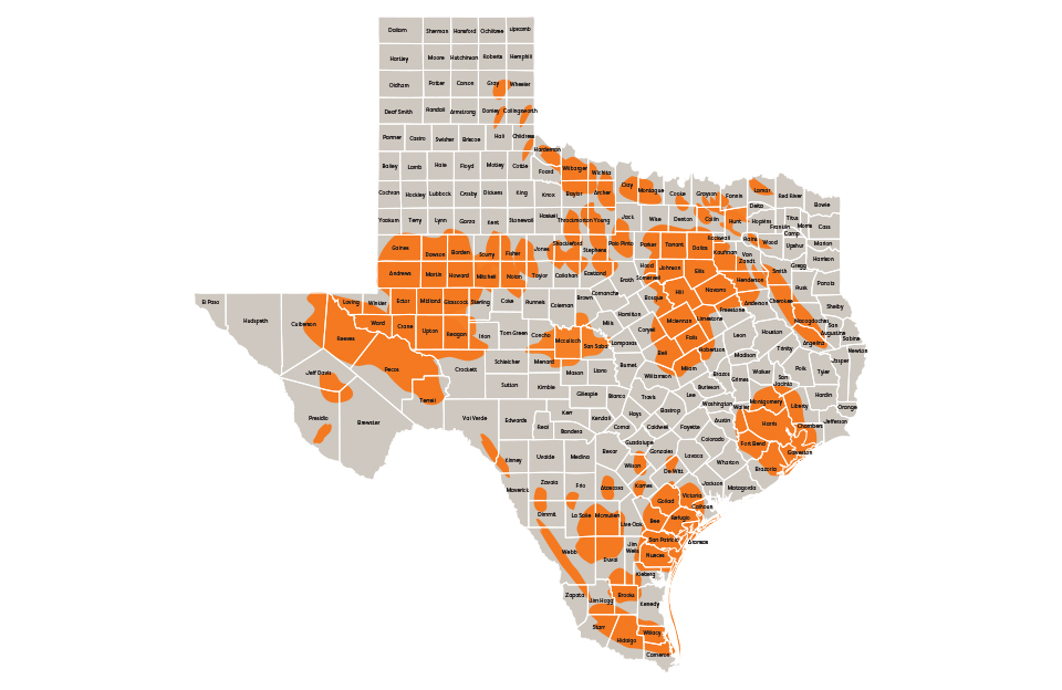 Energy Service Area Map 8260